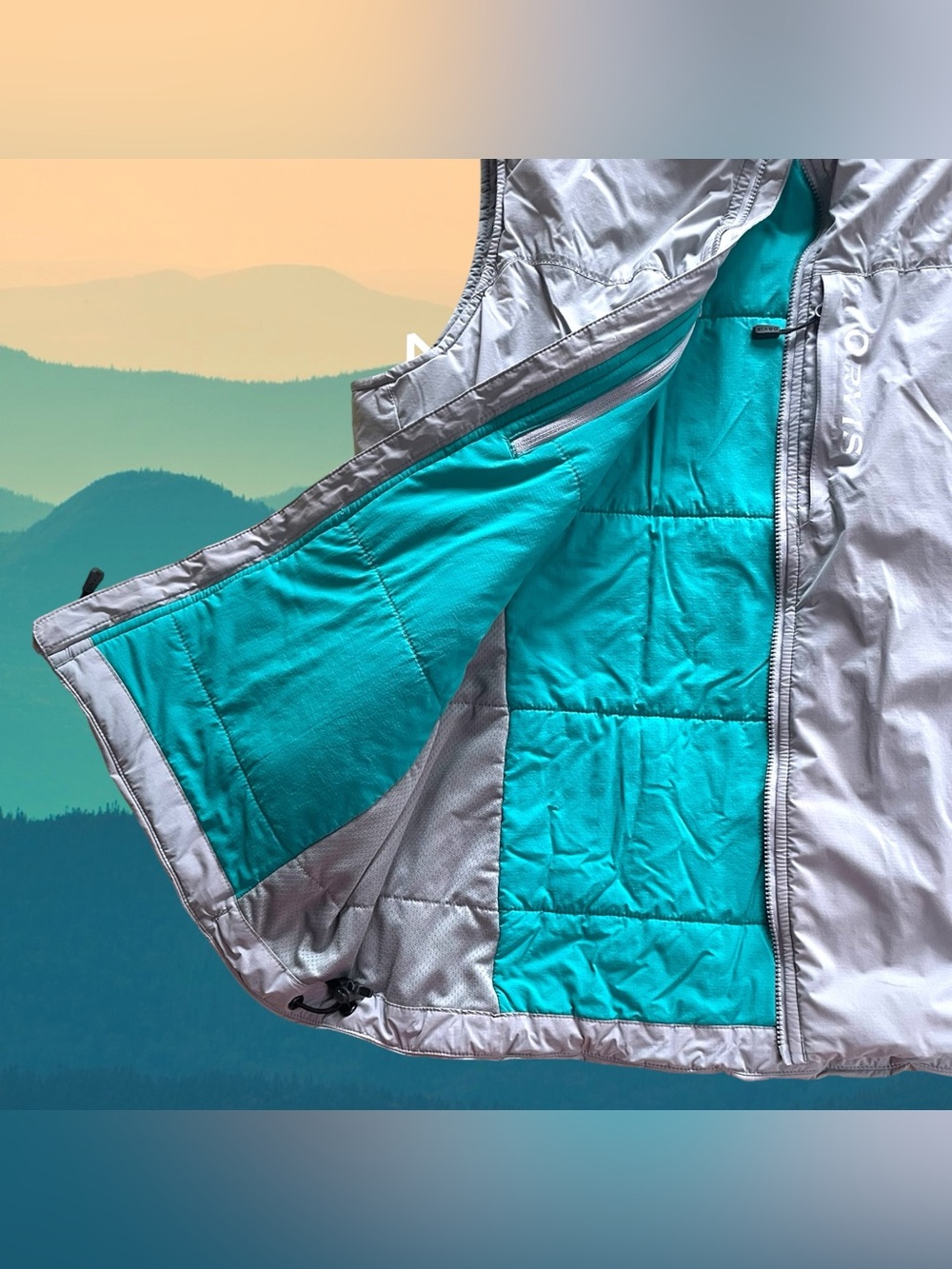 Orvis Womens PRO Primaloft Polartec Lightweight Full Zip Vest 3 Pockets Size M